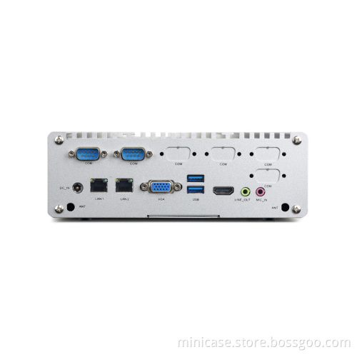 Realan Aluminum Industrial Computer host M1766-SKLUT2-i3-6100U